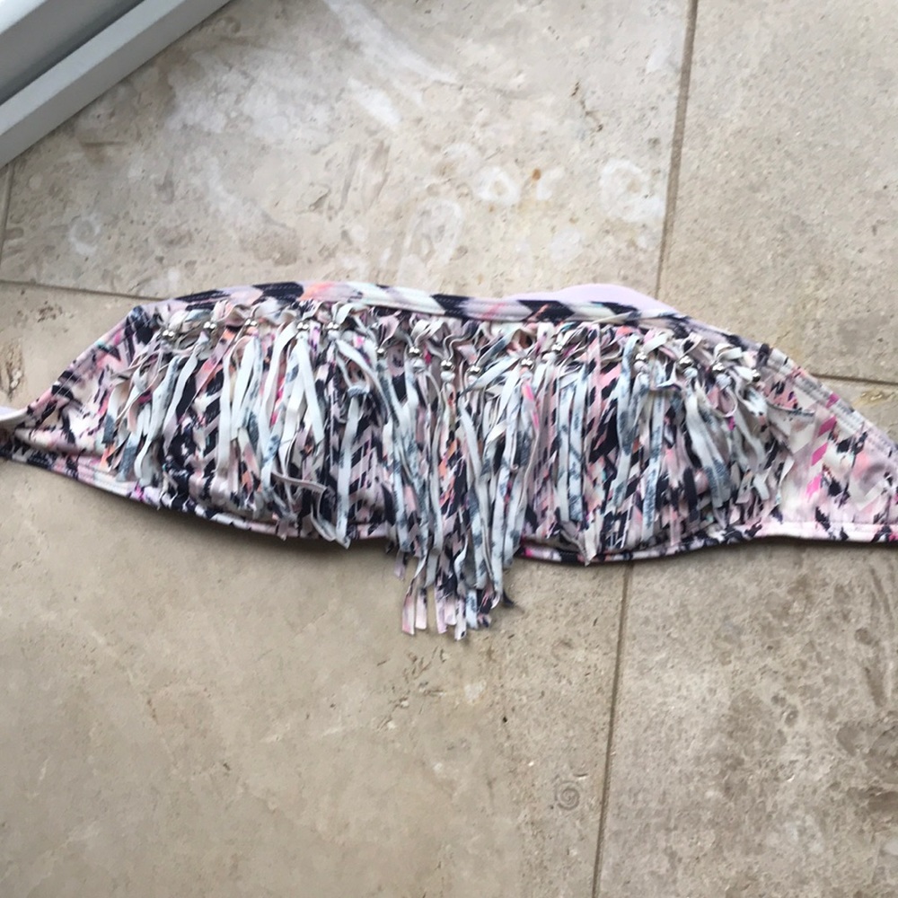 Ninety nine strapless swim top (straps included)